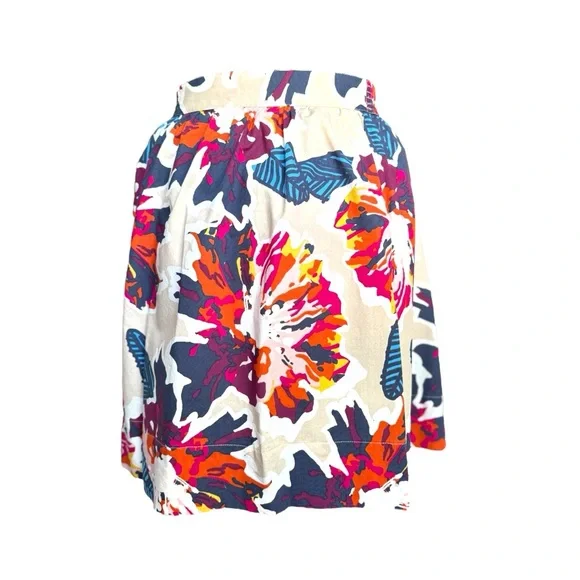 NWOT VINTAGE FOSSIL Full Pleated Floral Skirt - Picture 4 of 7